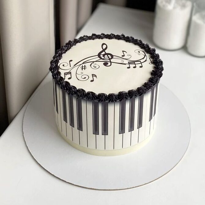 music cake