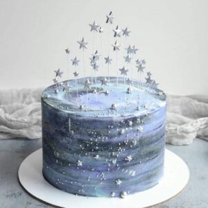 Midnight New Years Cake