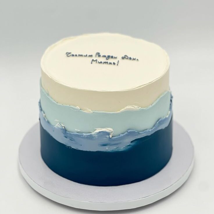 new years wave cake
