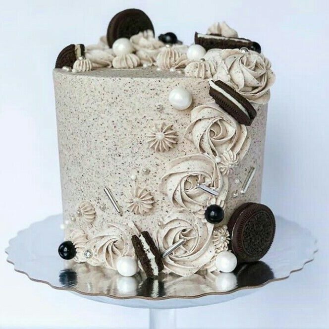 oreo rosette cake