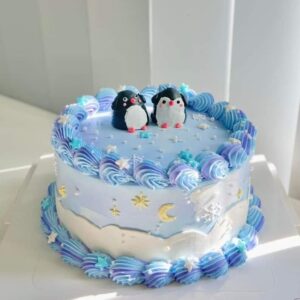 Iceberg Penguin Cake - 1kg