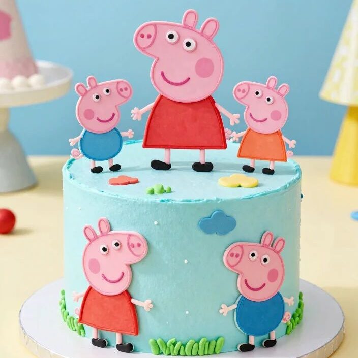 peppa pig cake 1