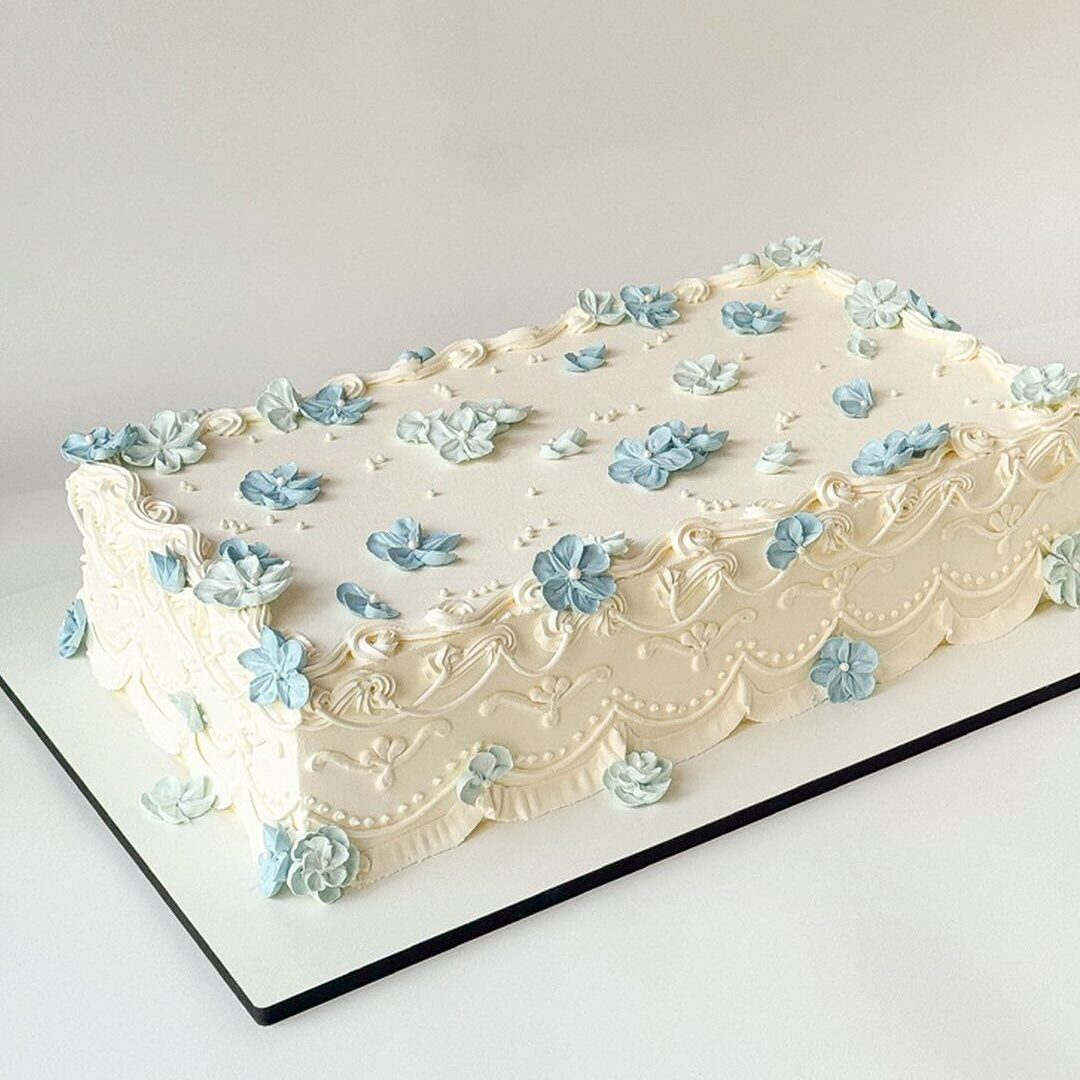 rectangle cake 1