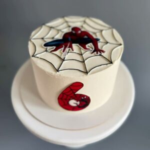 Super Spiderman Hbd Cake