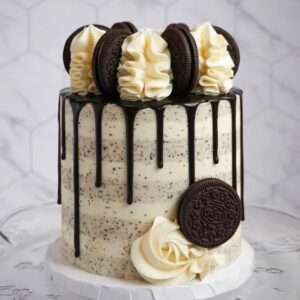 Sprinkled Oreo Drizzle Cake - Eggless, 2kg