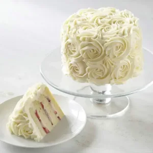 Strawberry Vanilla Swirl Cake - 1kg