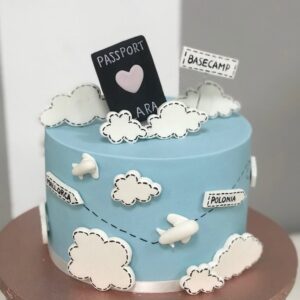 Mens Day Travel Cake