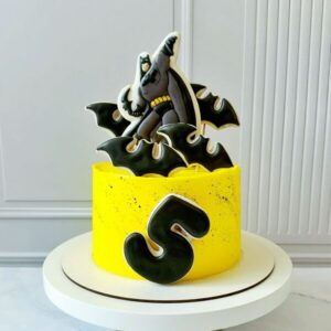 Batman Superhero Birthday Cake