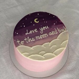 Romantic Dreamscape Cake
